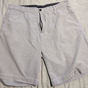 Nautica navy and white micro gingham size 36